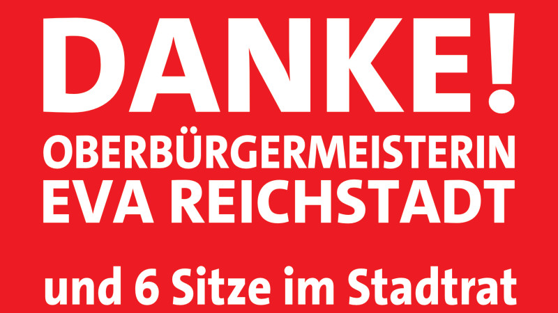 Danke zur Wahl 2026 in Weißenburg